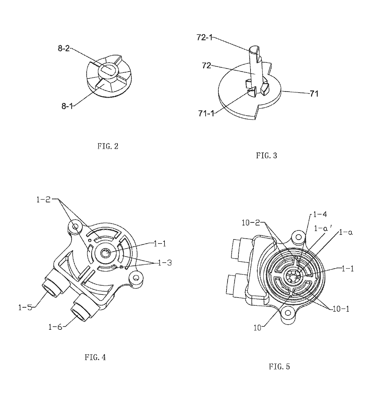 Pressing waterway switch device and shower head