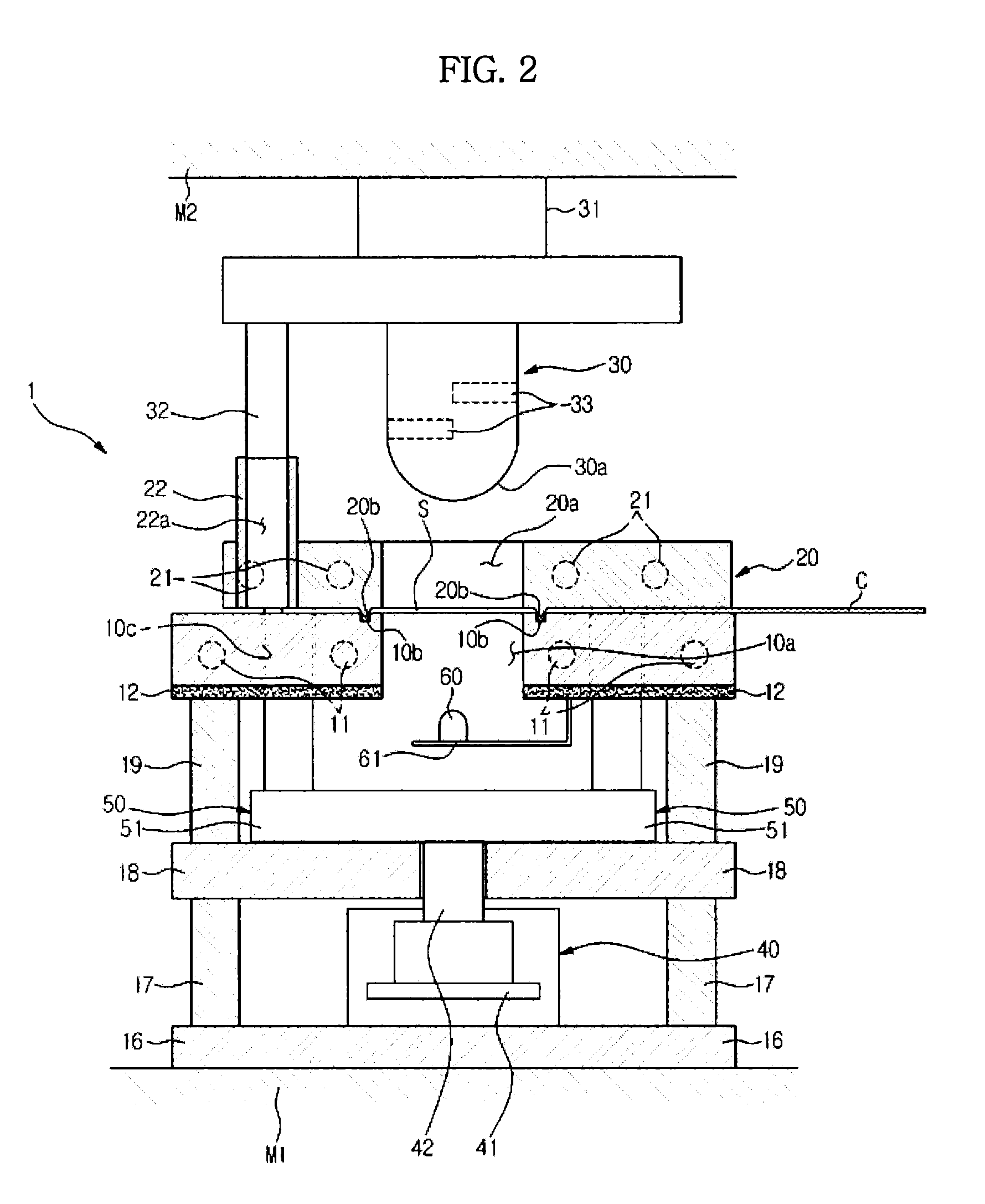 Tester apparatus for obtaining forming limit diagram