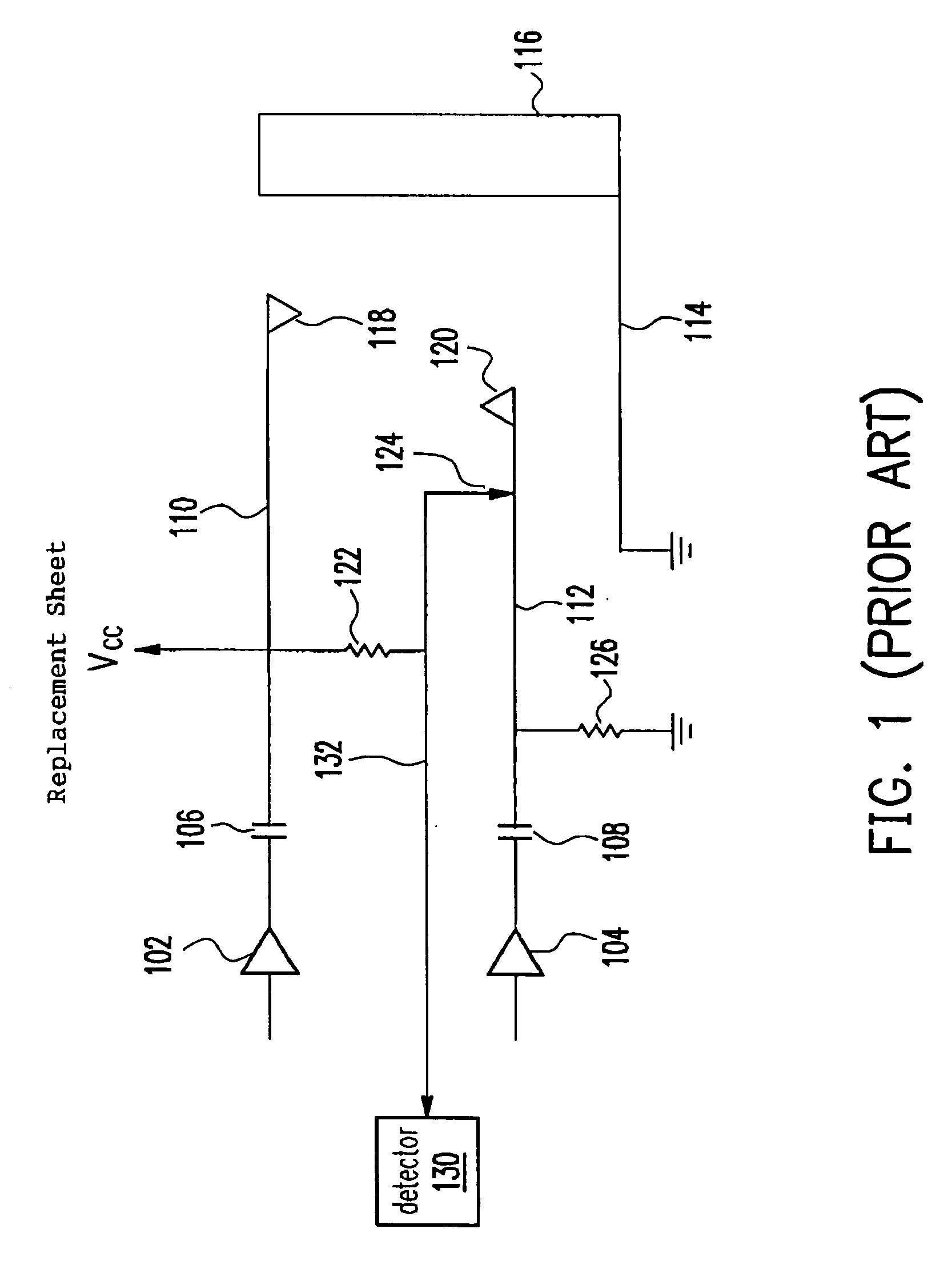 Earphone detection circuit