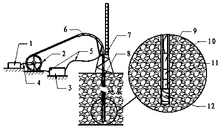 Drilling method for coiled tubing high-voltage electrical pulse/mechanical composite rock breaking