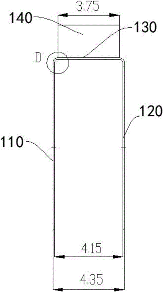 Soldering lug and ultrasonic dental descaler comprising same