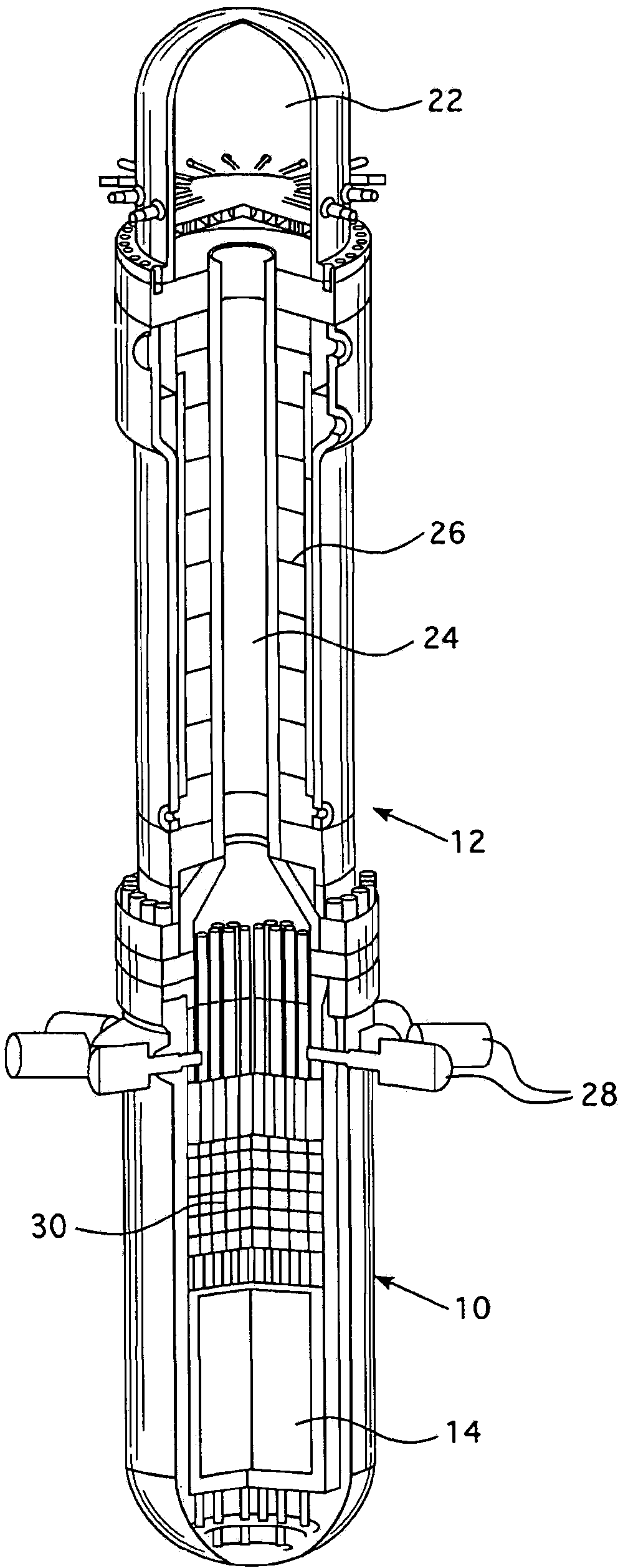 Pressurized water reactor compact steam generator