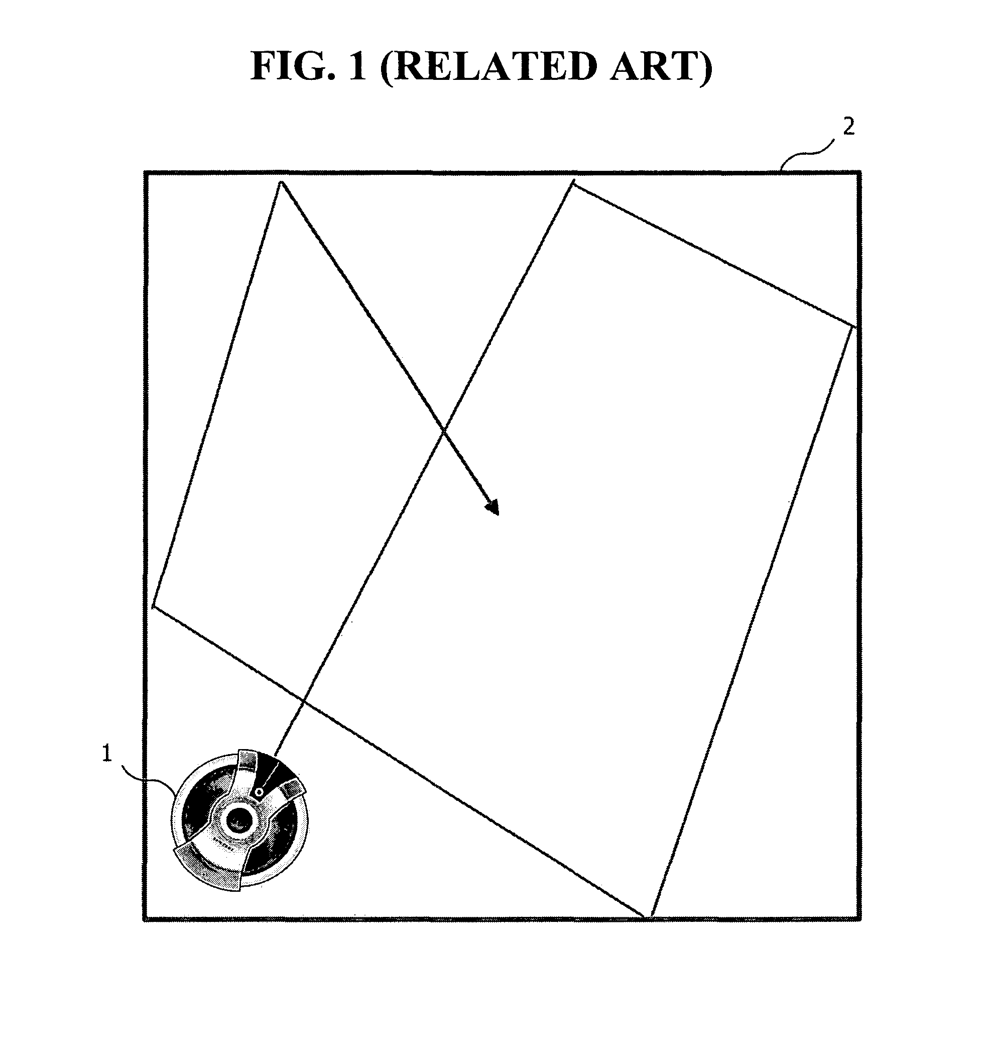 Method and apparatus for reckoning position of moving robot