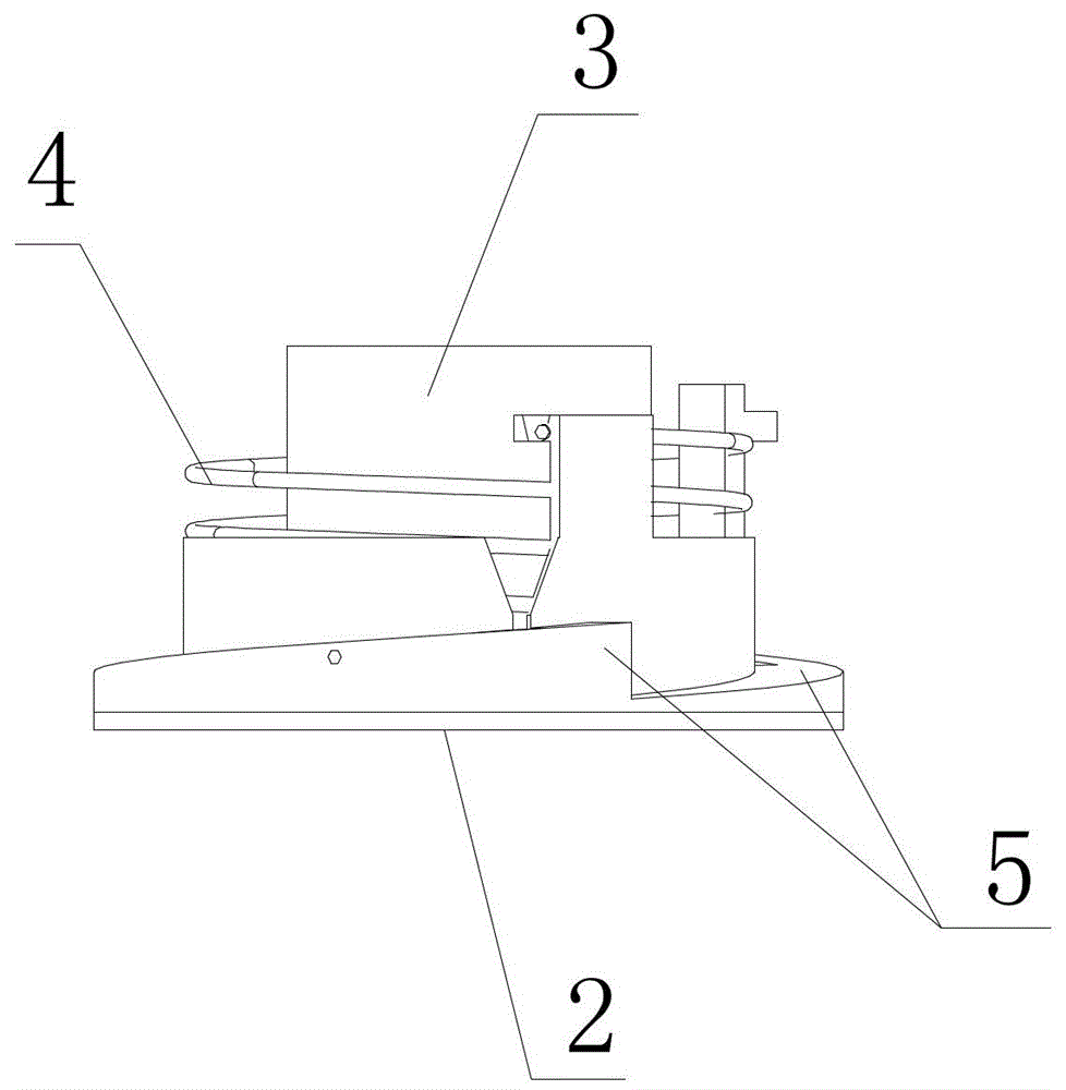 An automatic control device for axial movement of wiper motor