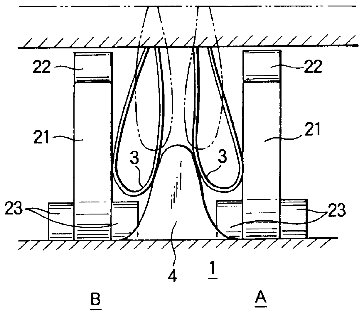 Molded surface fastener