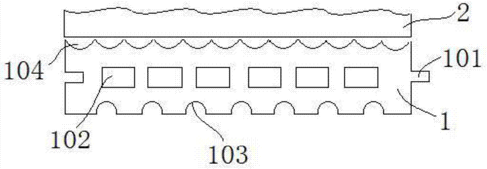 Double-deck combined type floor