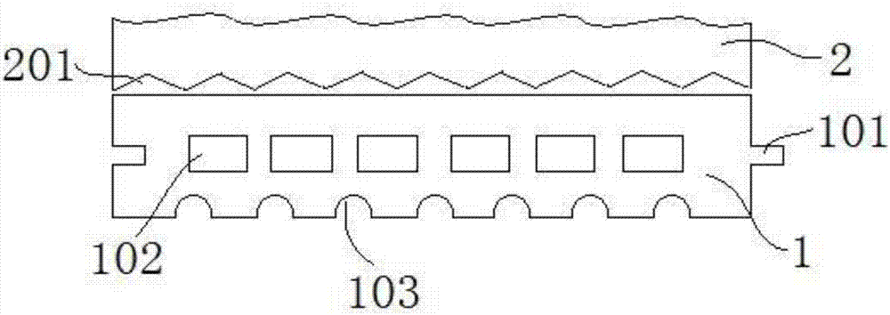 Double-deck combined type floor