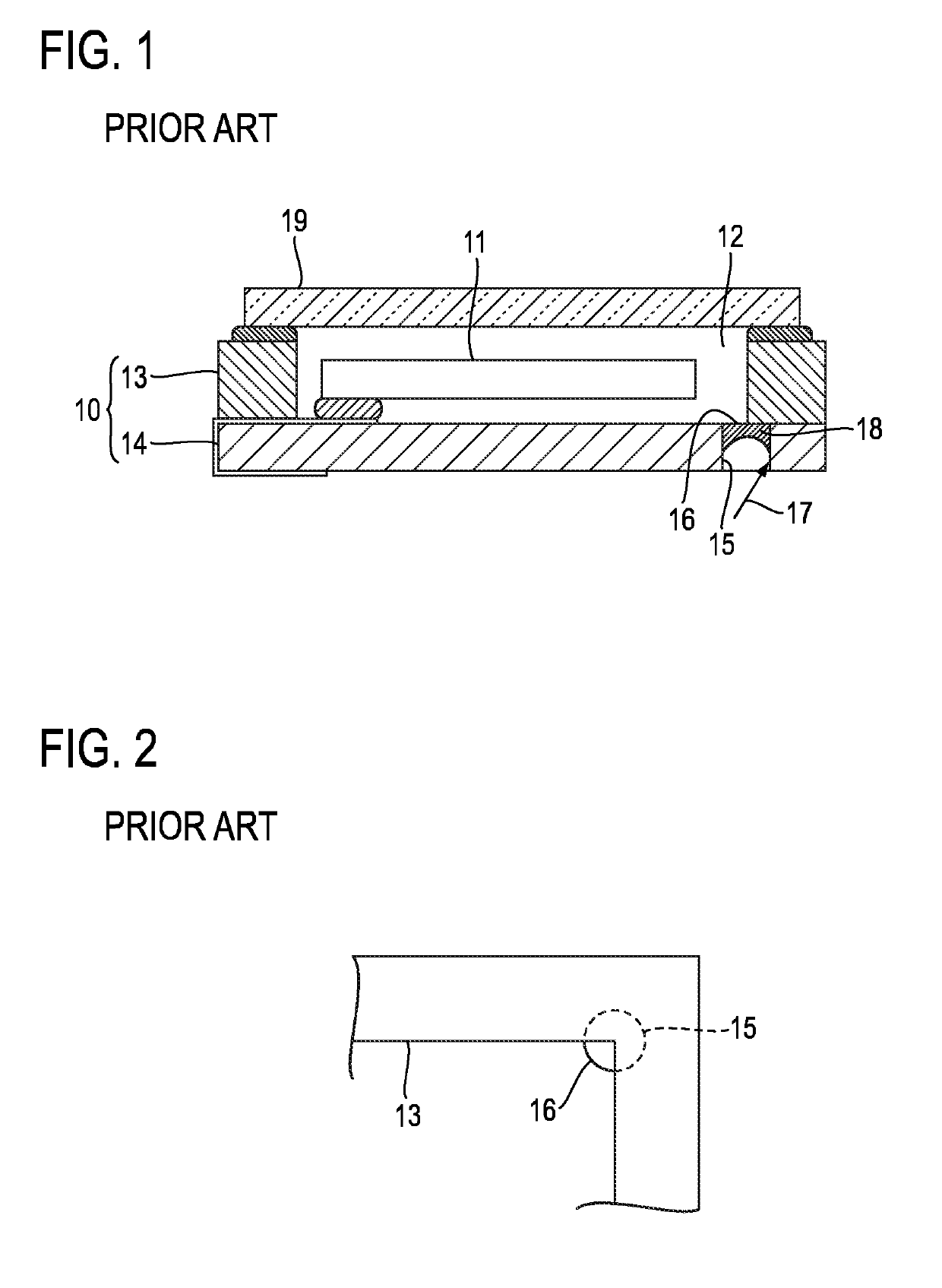 Package sealing structure, device package, and package sealing method