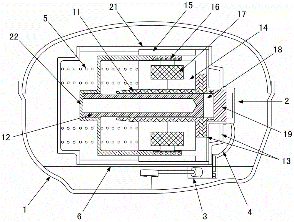 Oil supply mechanism of linear compressor