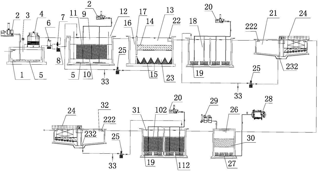 Dyeing and printing wastewater sludge reduction treatment apparatus and method