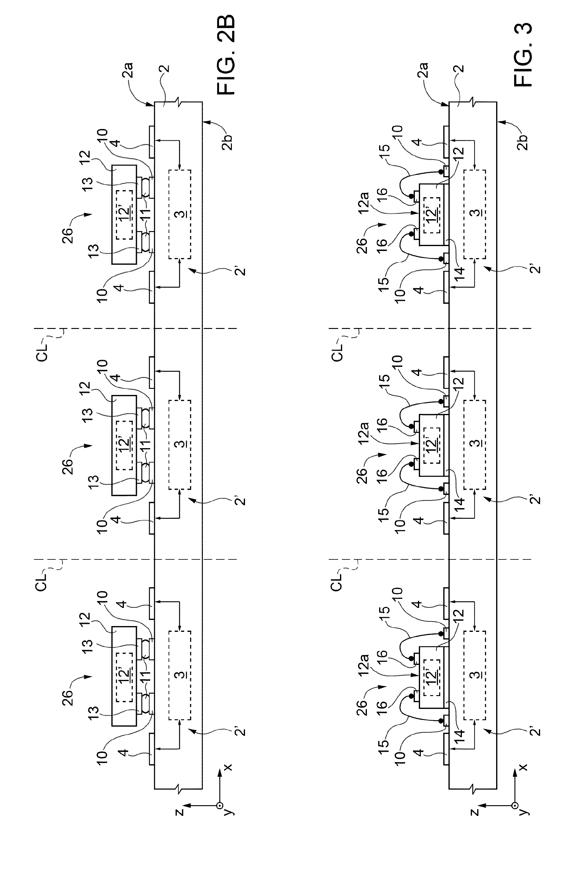 Wafer-level packaging of integrated devices, and manufacturing method thereof
