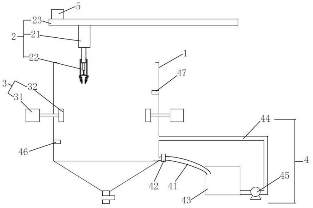 Full-automatic corrosion equipment for preparing printed circuit board