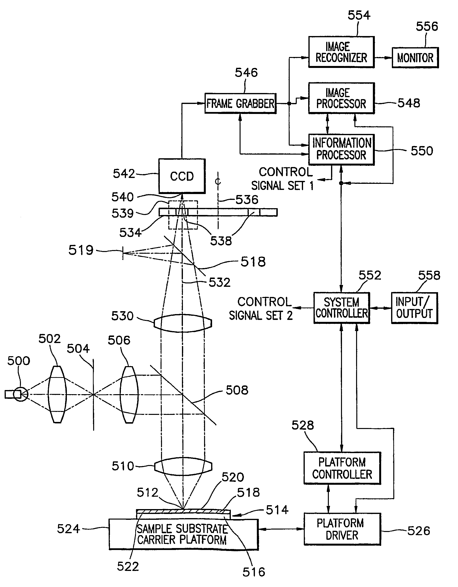 Apparatus for measuring characteristics of thin film by means of two-dimensional detector and method of measuring the same