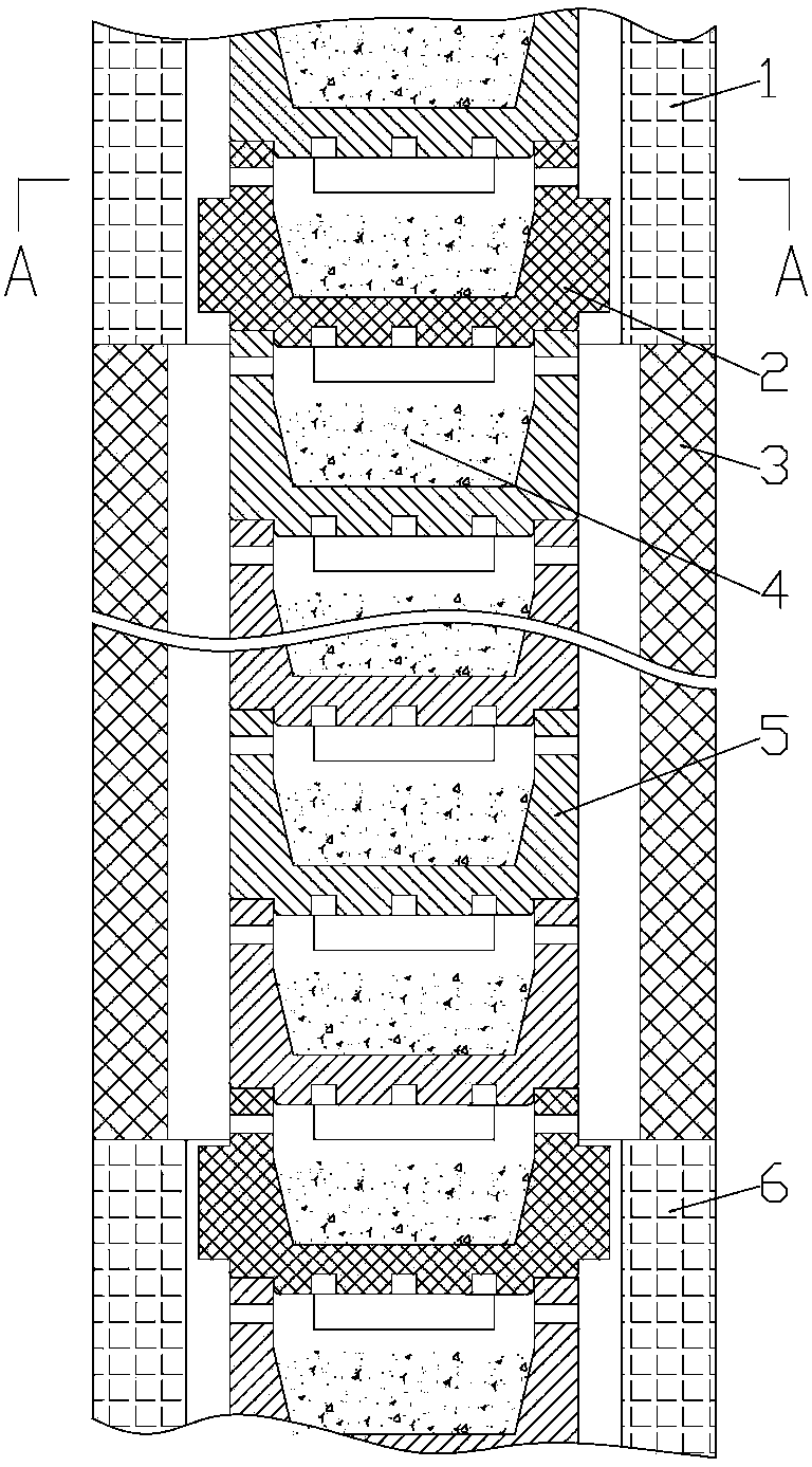 Vertical induction heating continuous carbonization furnace