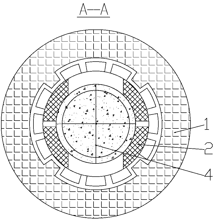 Vertical induction heating continuous carbonization furnace