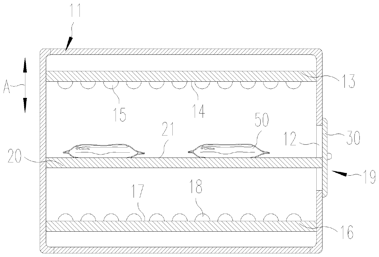 Inactivation device and inactivation method for riboflavin photochemical blood product