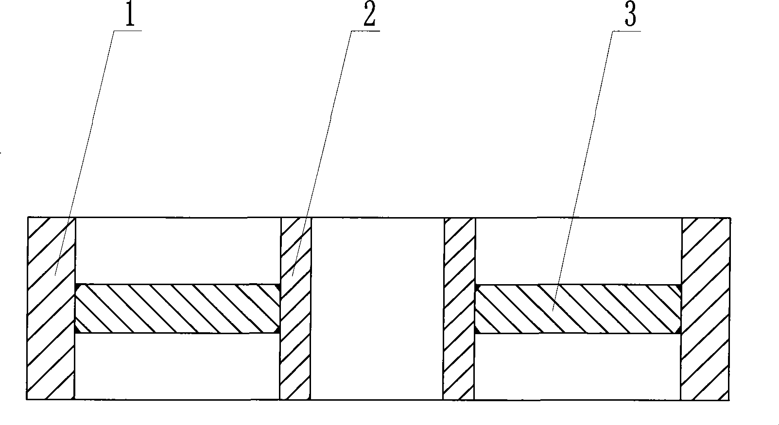 Surfacing method of alloy steel gear-wheel gear-ring transition layer