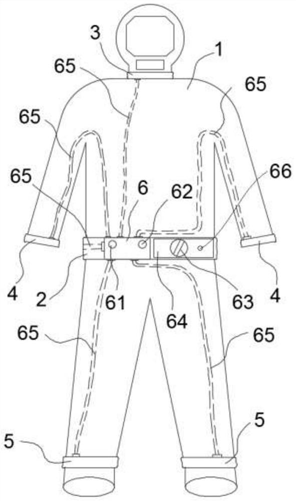 An easy-to-wear radiation-proof medical isolation gown