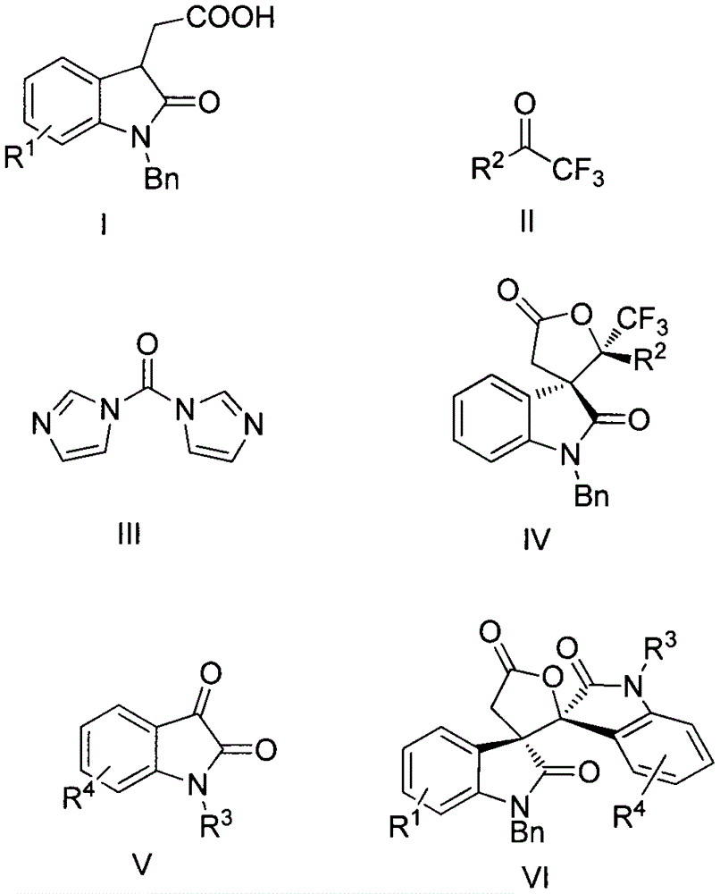 Synthesis method of spiro-oxindole gamma-butyrolactone compound