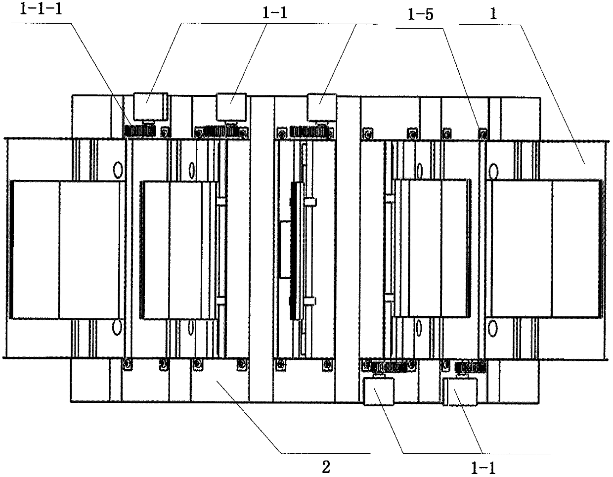 A quick test paper collating and binding device