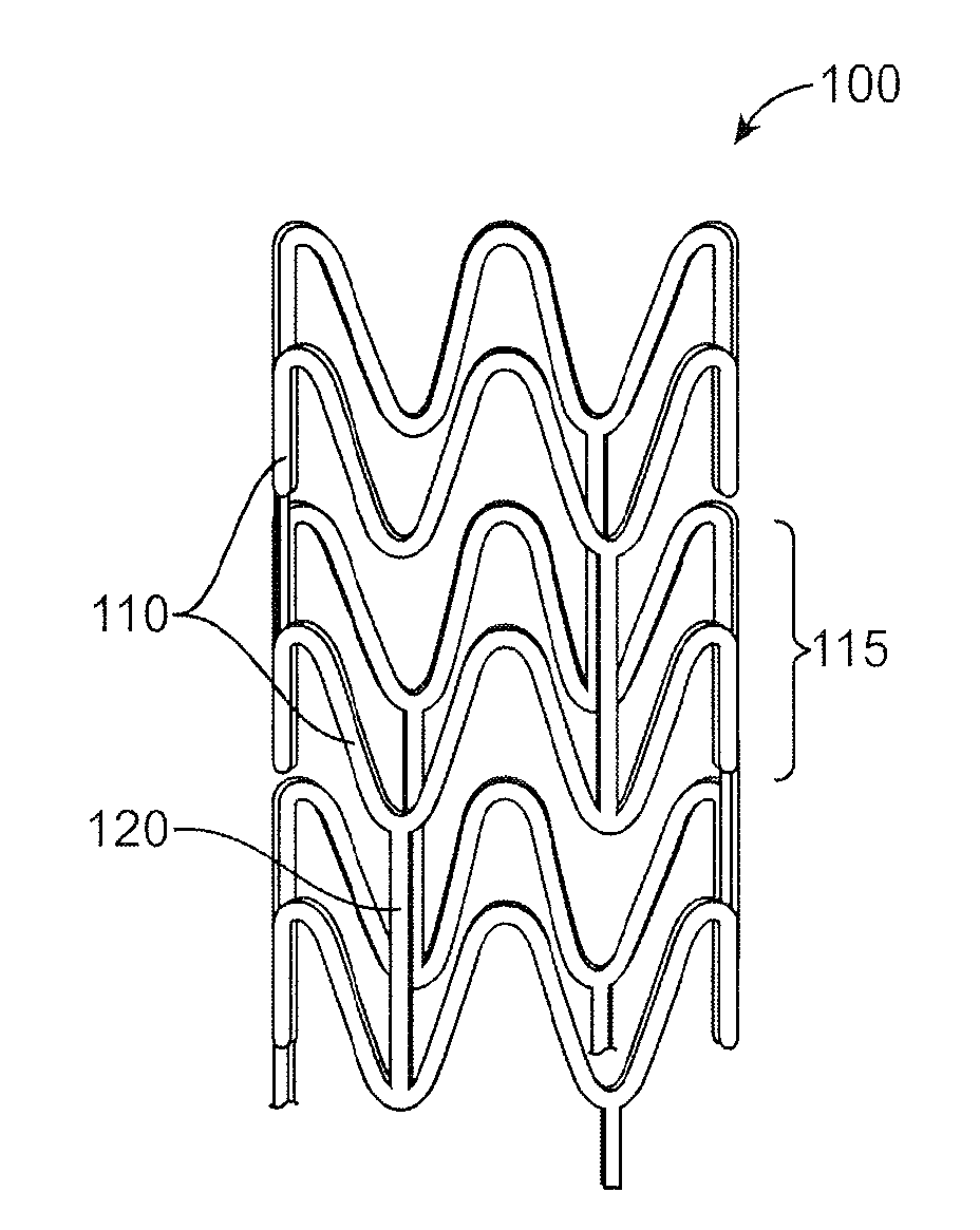 Bioabsorbable stent with radiopaque layer and method of fabrication