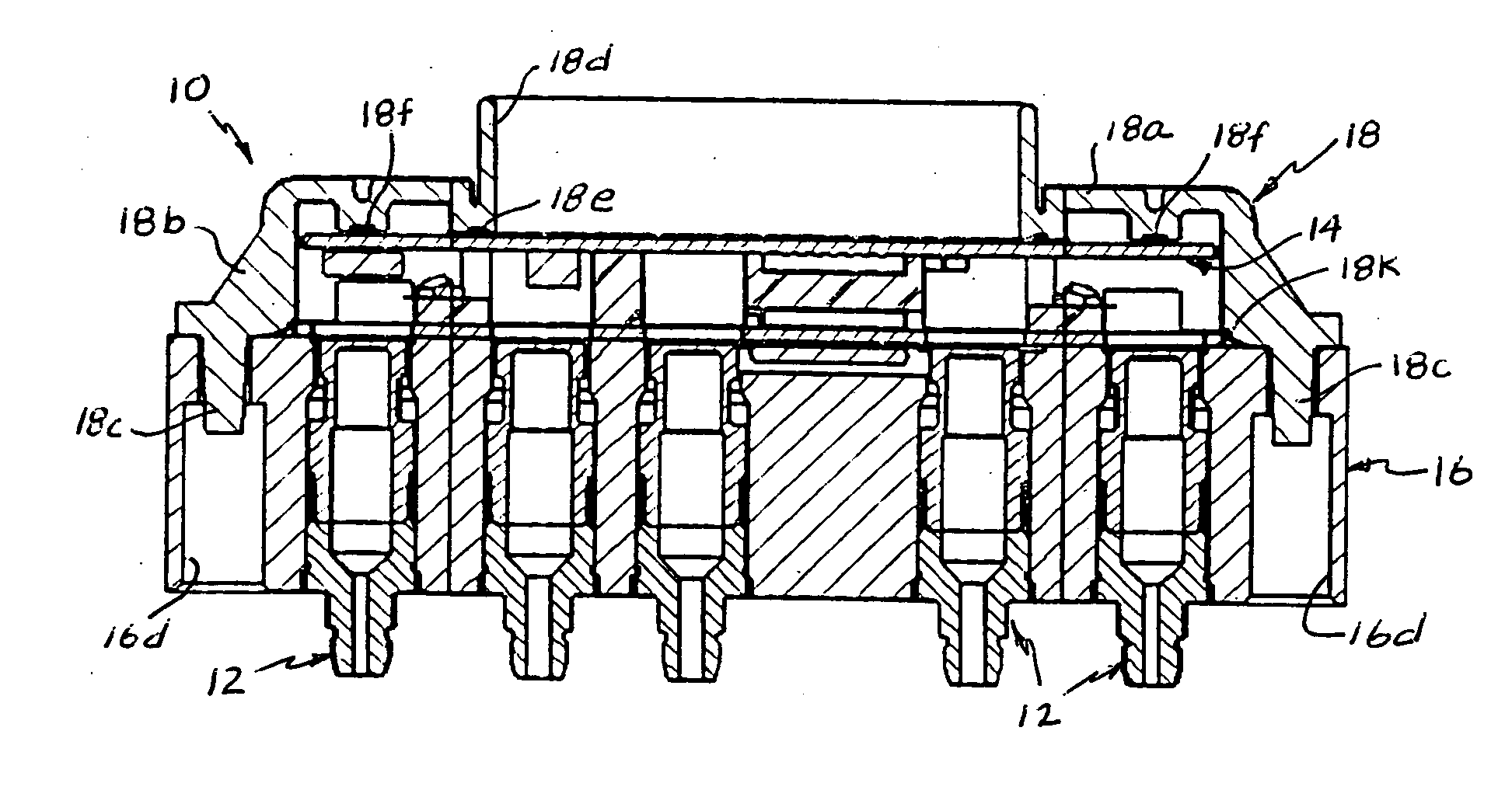 Multi-channel pressure sensing apparatus