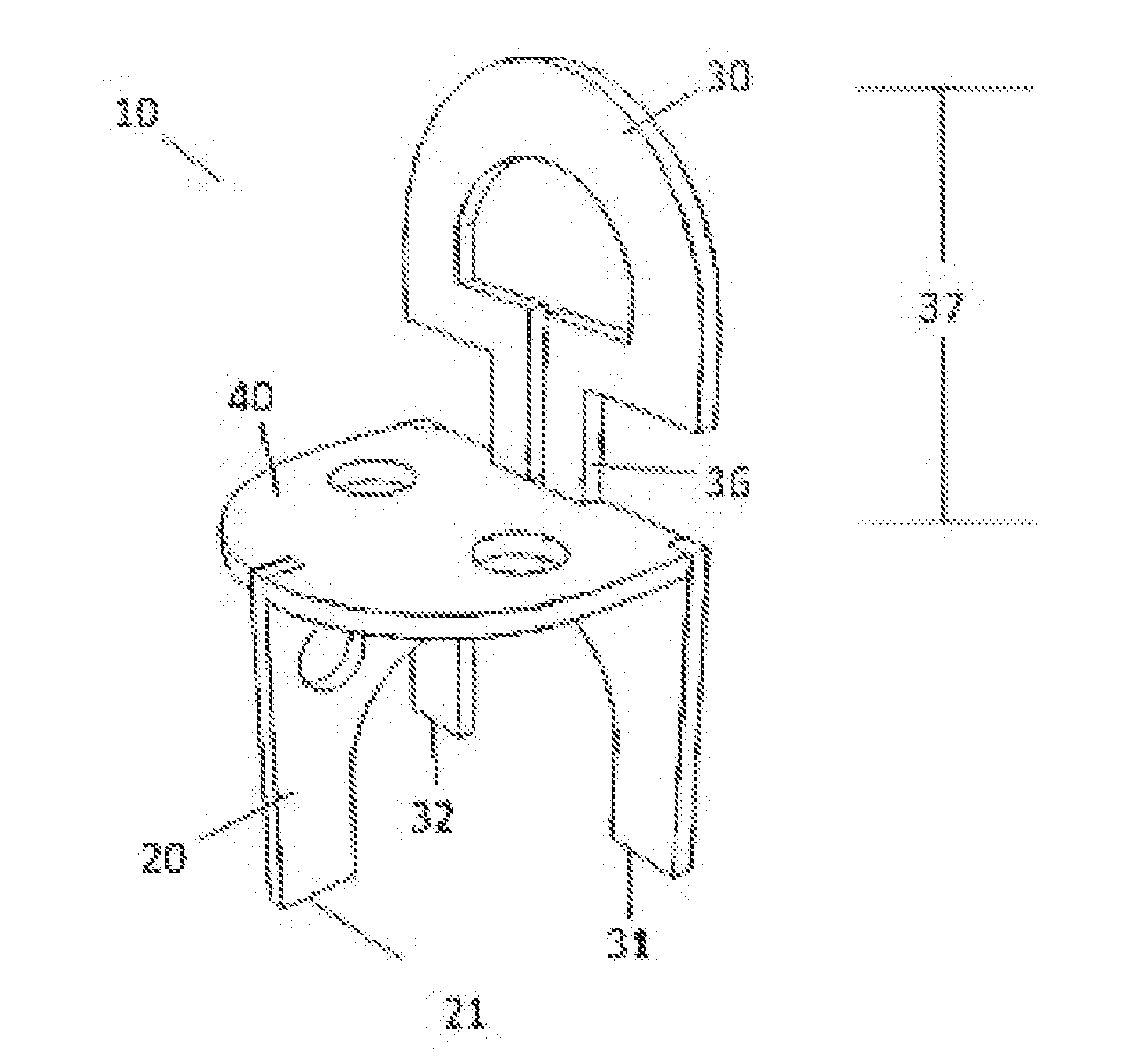 Modular interlocking furniture system