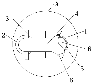 A mine explosion-proof searchlight