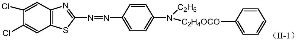 Disperse ruby dye composition and dye product