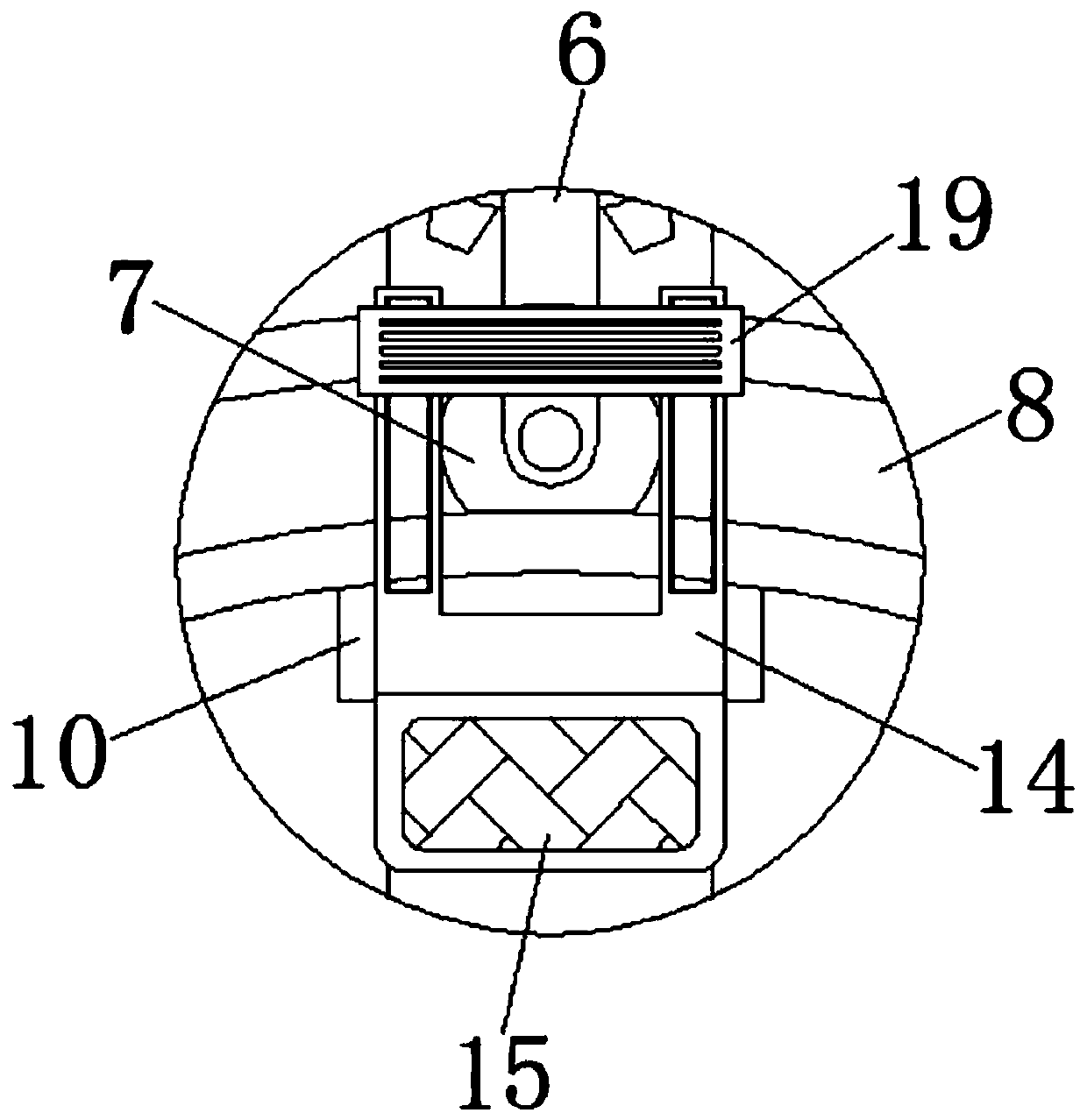 A tower crane controller with the function of preventing false touch by holding the pole