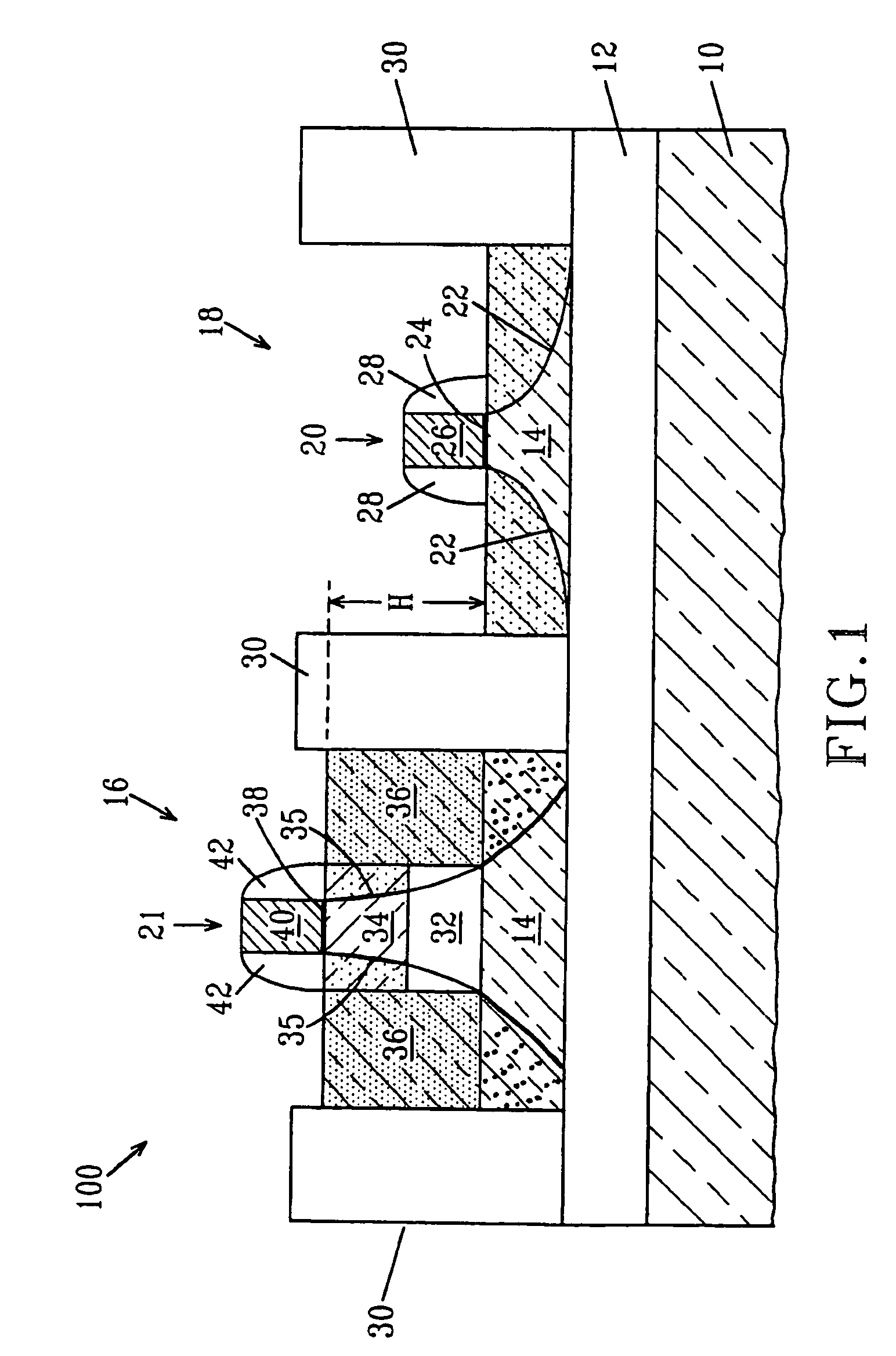 Double silicon-on-insulator (SOI) metal oxide semiconductor field effect transistor (MOSFET) structures
