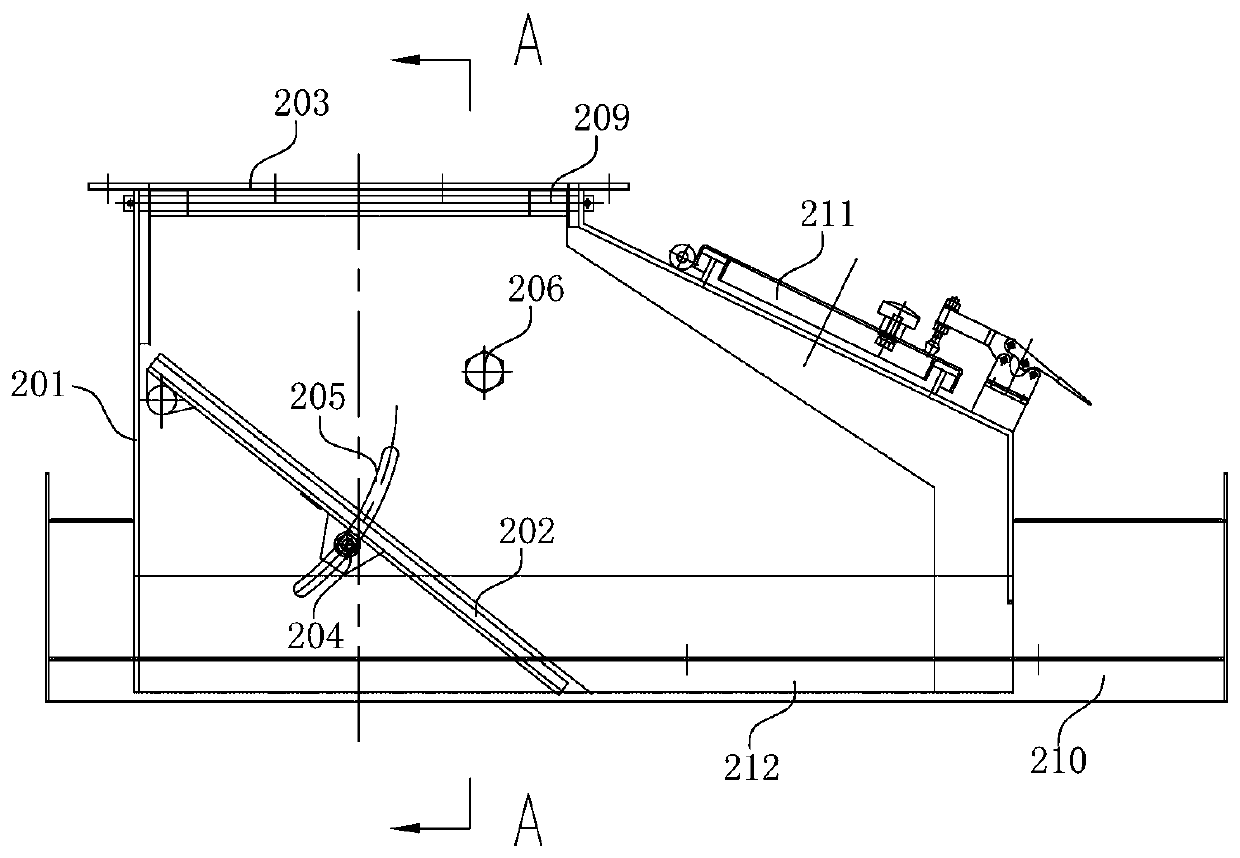 Feeding inlet guiding device and anti-static belt conveyor