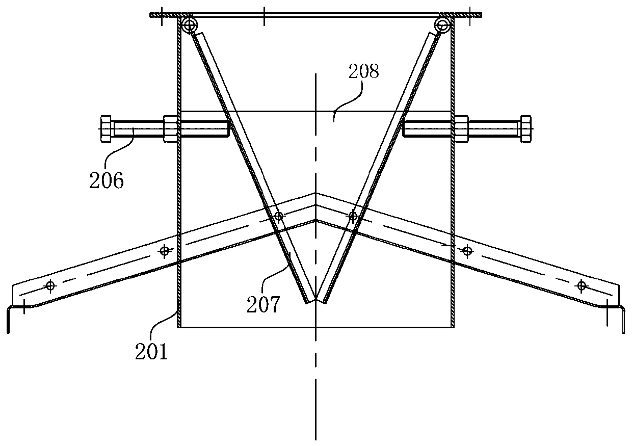 Feeding inlet guiding device and anti-static belt conveyor