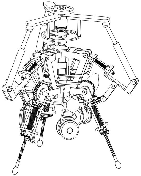 A laser positioning aid platform