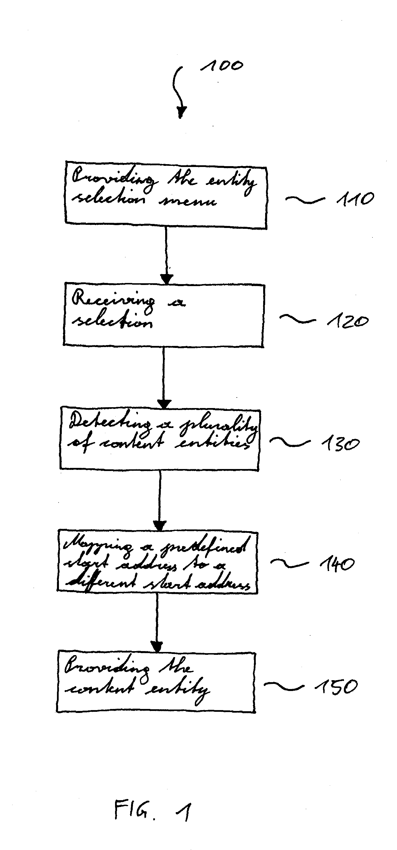 Method and Disc Drive for Providing a Content Entity from a Storage Disc