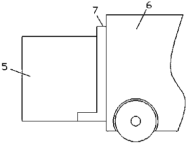 Small-size road repairing construction device