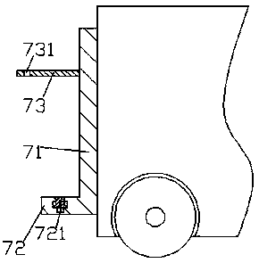 Small-size road repairing construction device