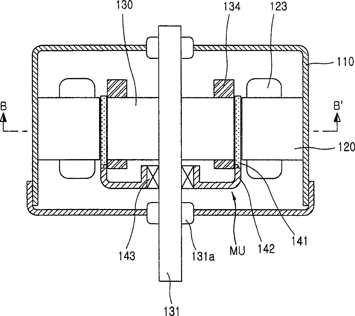 Single-phase induction motor