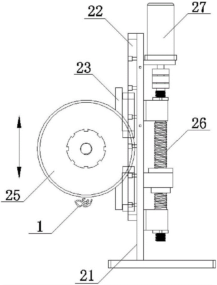 Cutting detecting and discharging system of adhesive tape