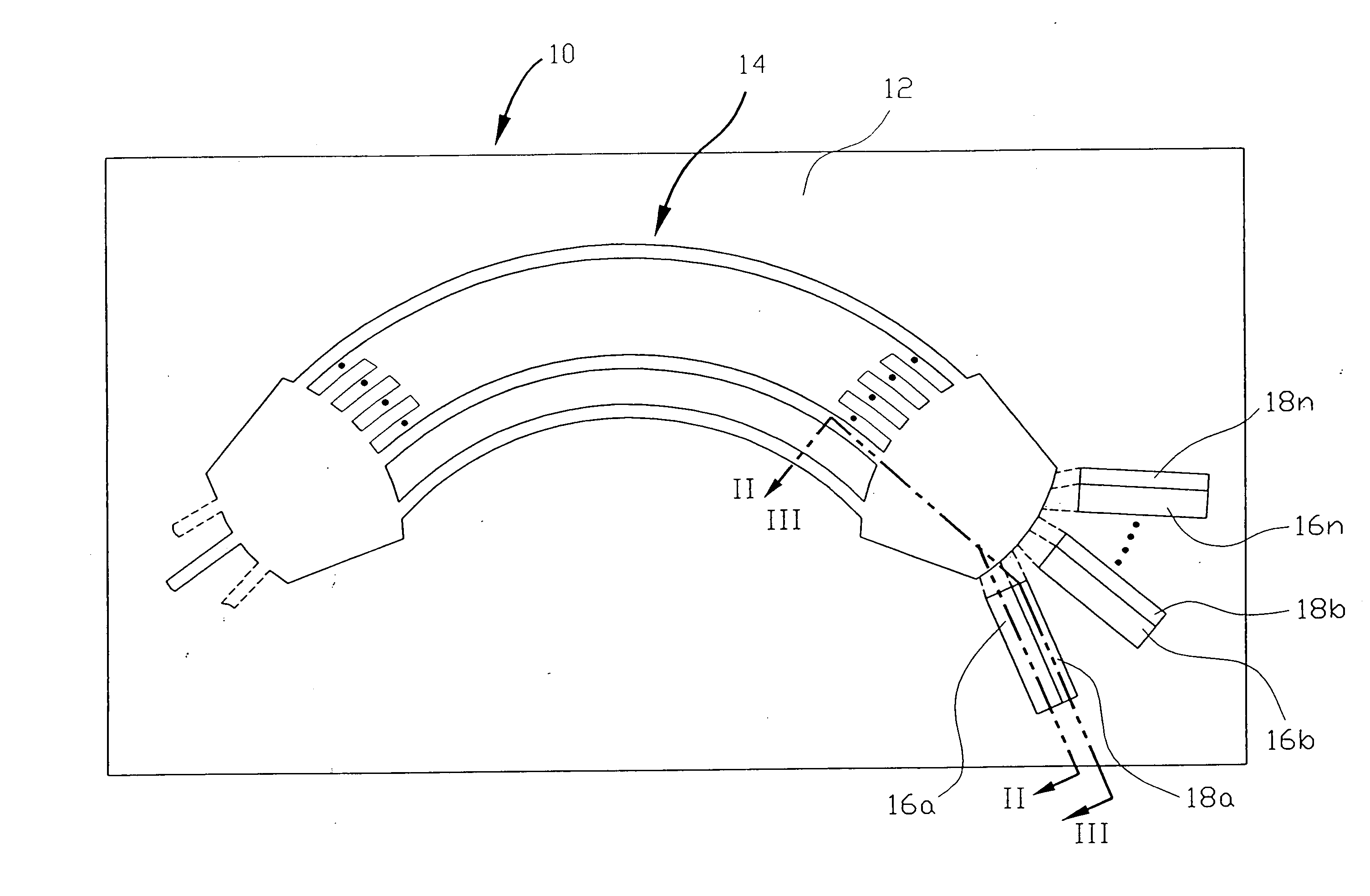 Integrated demultiplexer/photoreceiver for optical networks and method of controlling transparency of optical signal transmission layer