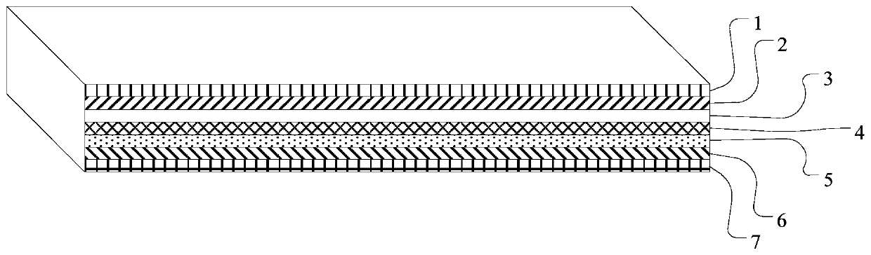 Stealth composite material and preparation method thereof