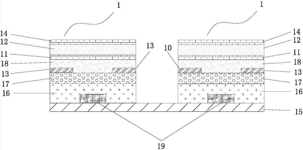 Multifunctional sensor based on double-gate thin film transistor and preparation method thereof