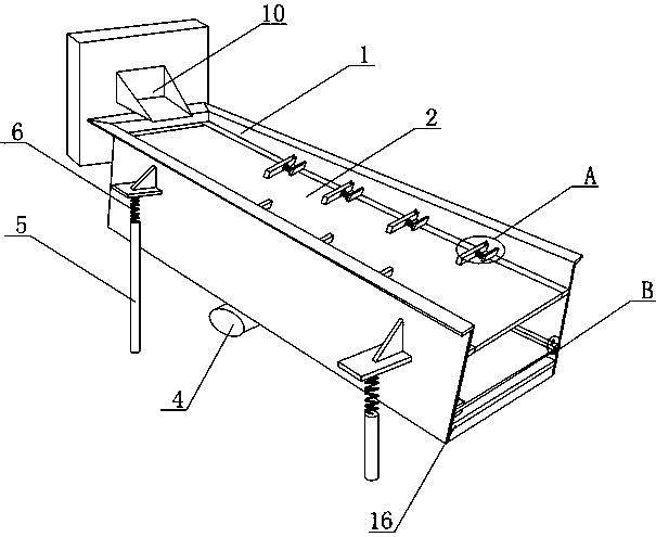 Drilling fluid purification equipment based on secondary separation device