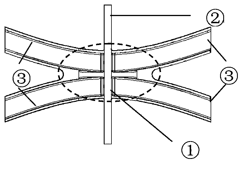 Steel casting capable of forming full cast steel structure