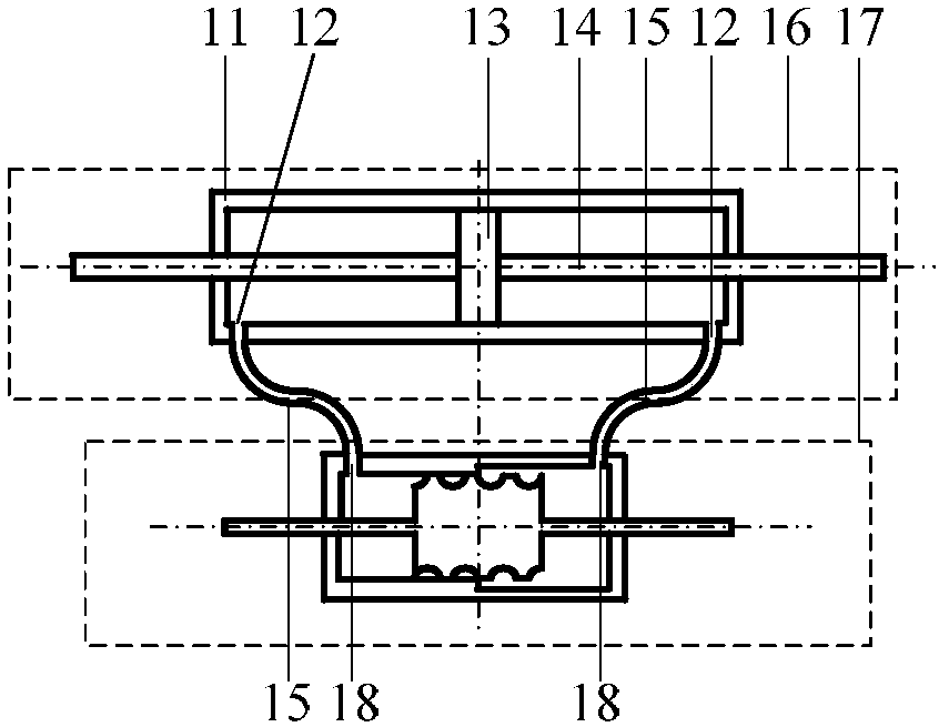 Simulation realization system of ceiling inertial suspension system, inertial capacity device and control method