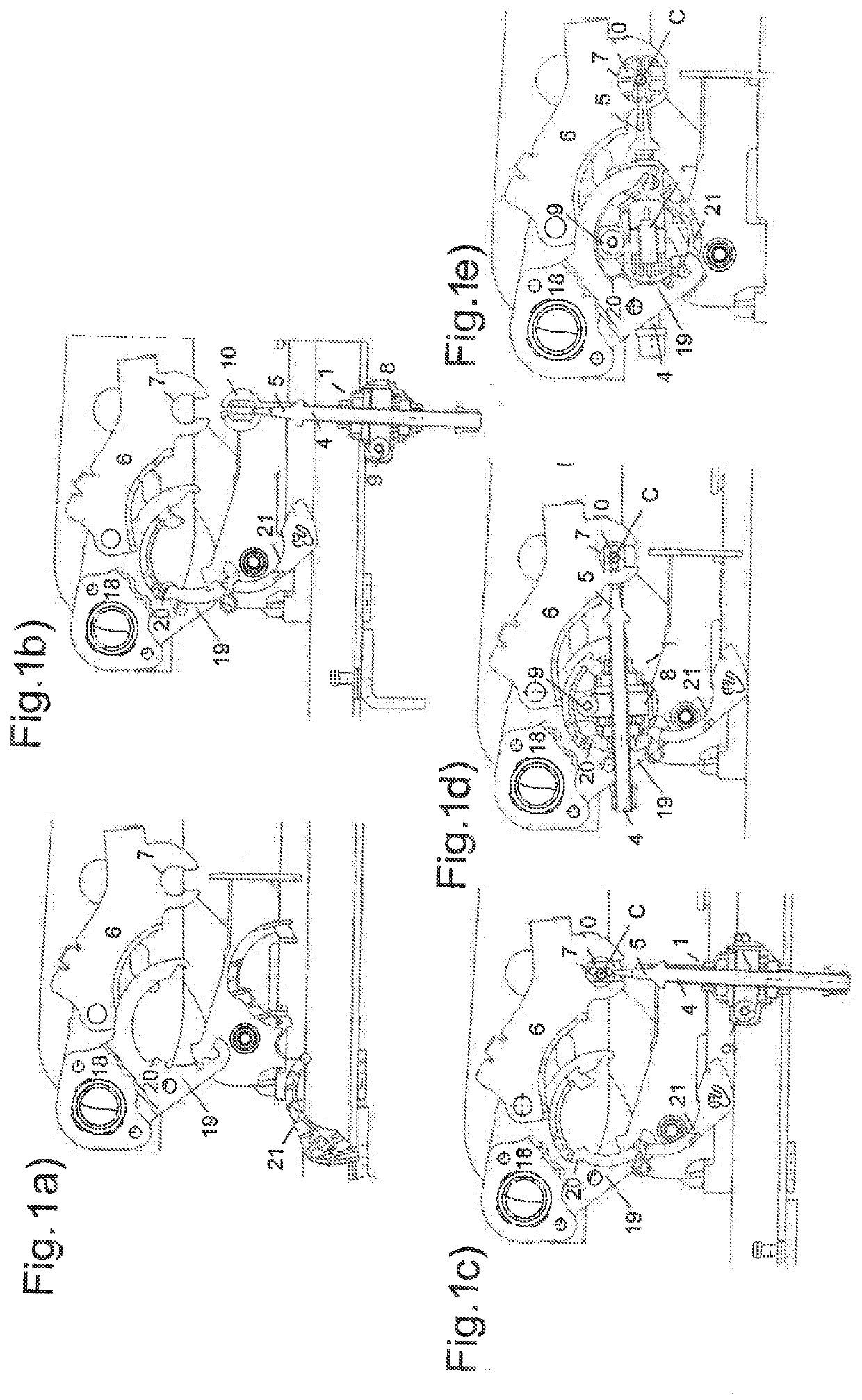 Method for assembling a linear actuator for a motor vehicle seat