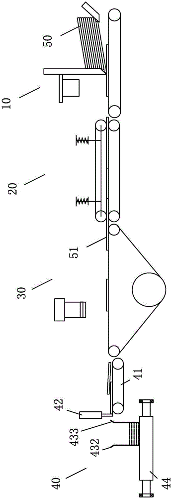 Automatic stacker for inspection machine