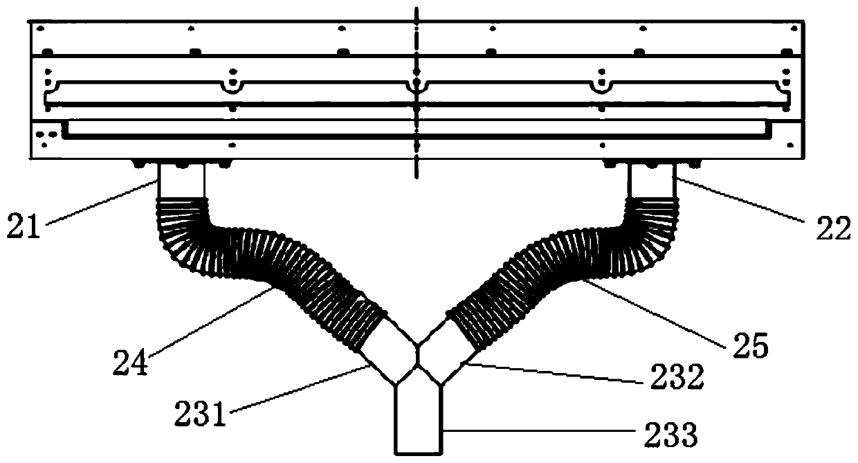 Cigarette making machine tobacco suction device forming air chamber device and loose-end cigarette and bamboo cigarette defect control method