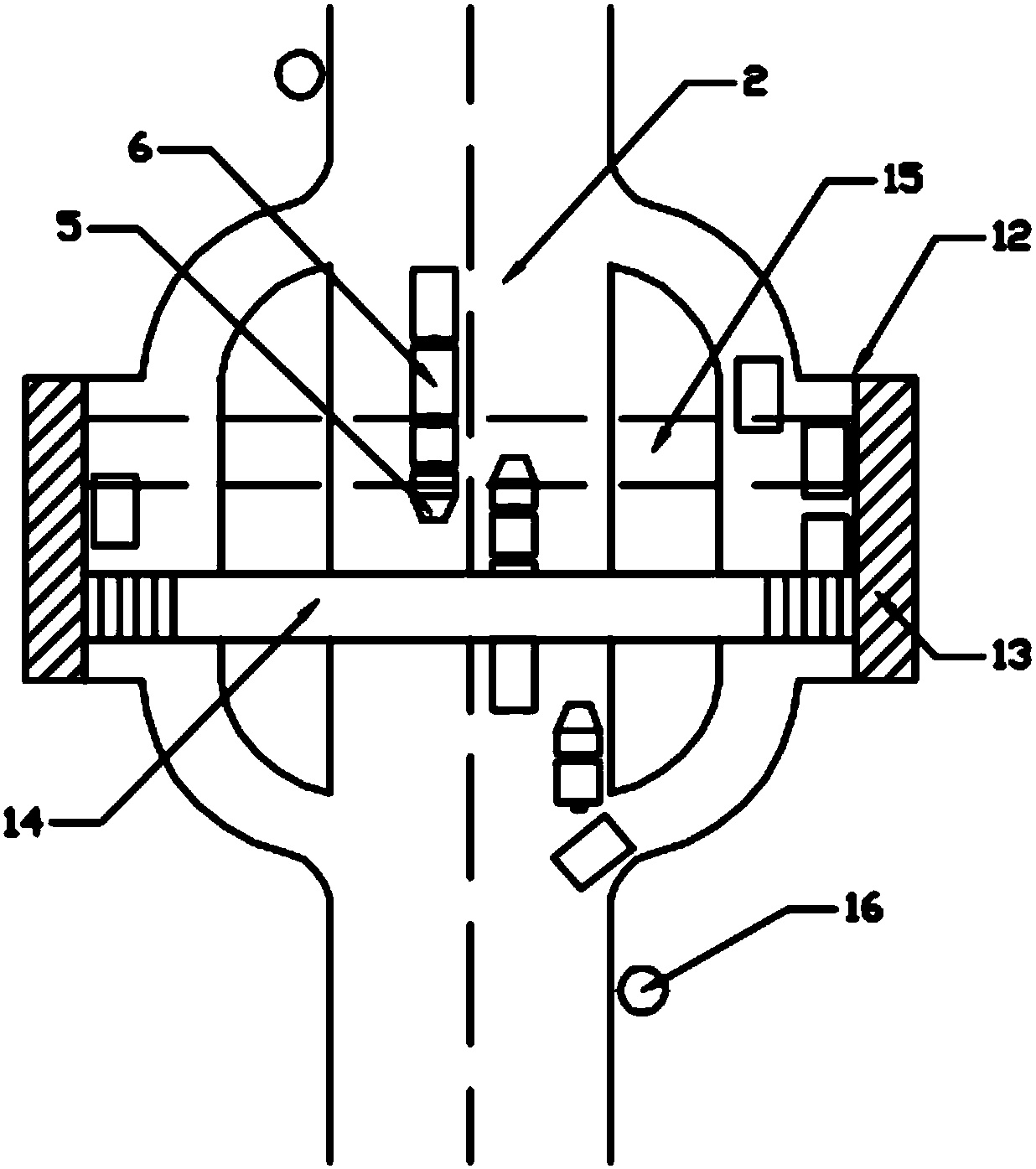 City center road traffic system and method