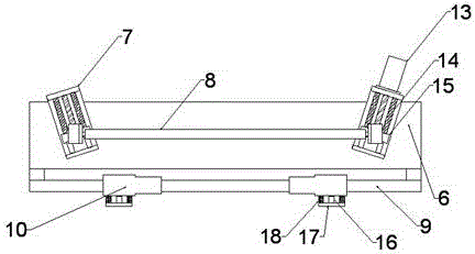 Deviation rectification and film feeding mechanism for vacuum coating equipment